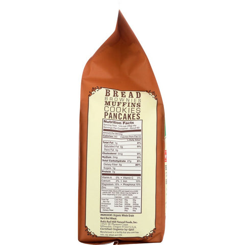 BOB'S RED MILL: 100% Stone Ground Whole Wheat Organic Flour, 5 lb
