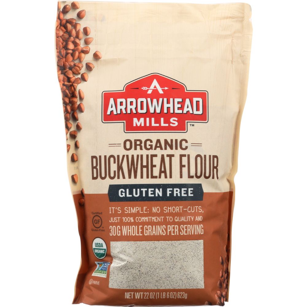 ARROWHEAD MILLS: Organic Buckwheat Flour, 22 oz