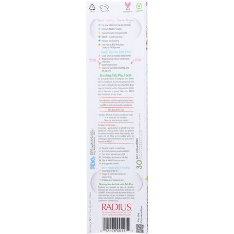 RADIUS: Toothbrush Totz Plus Silky Soft, 1 ea