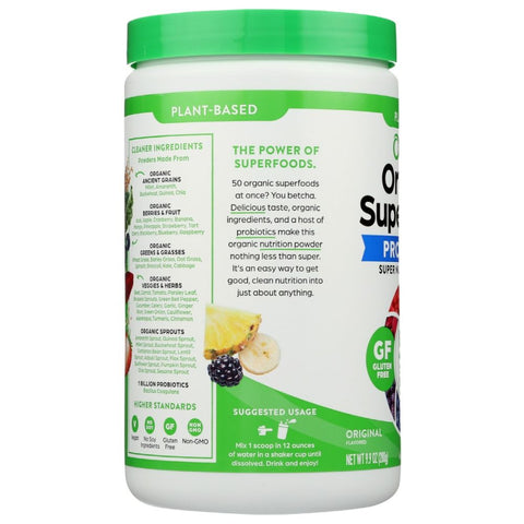 ORGAIN: Organic Superfoods All-In-One Super Nutrition Original, 0.62 lb