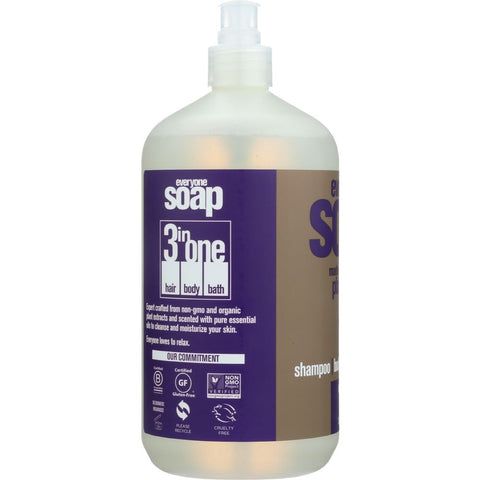 EO PRODUCTS: Everyone 3-in-1 Lavender + Aloe Soap, 32 Oz