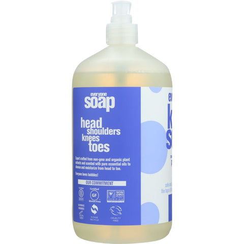EO PRODUCTS: Everyone for Kids 3-in-1 Lavender Lullaby Soap, 32 oz