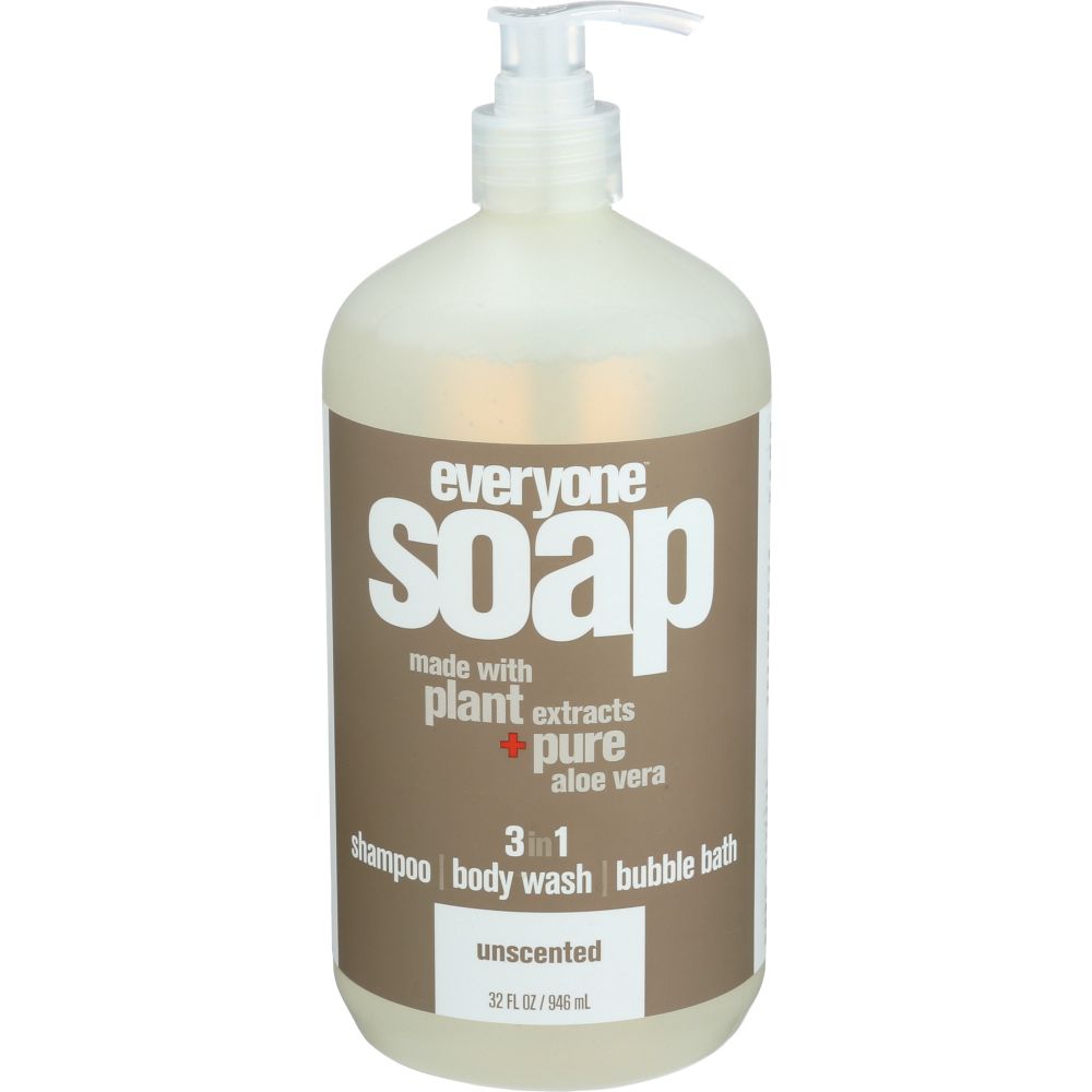 EVERYONE: Soap Liquid Everyone Unscented, 32 oz