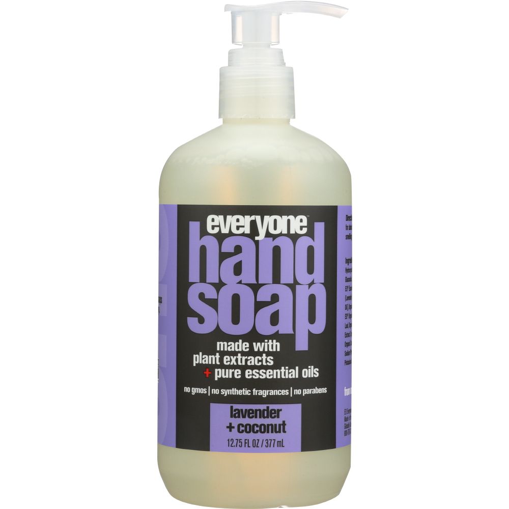 EVERYONE: Lavender + Coconut Hand Soap, 12.75 oz