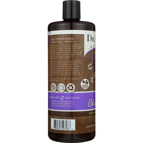 DR WOODS: Naturally Raw Black Soap with Shea Butter Original, 32 oz