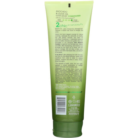 GIOVANNI COSMETICS: 2chic Ultra-Moist Conditioner Avocado & Olive Oil, 8.5 oz