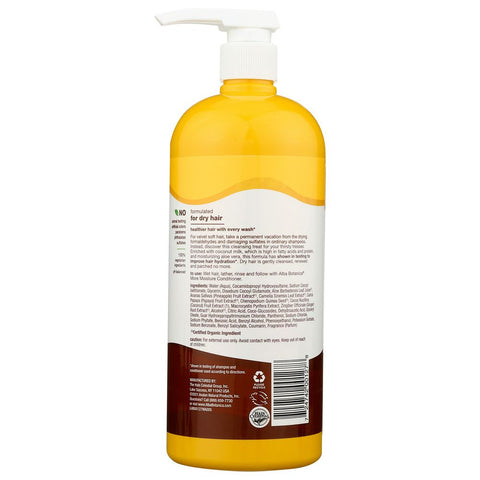 ALBA BOTANICA: Shampoo Coconut Drink It Up, 32 oz