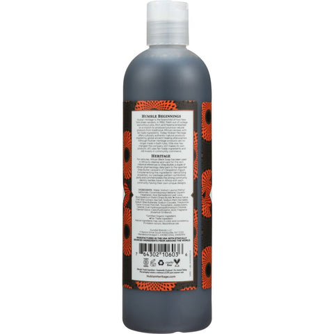 NUBIAN HERITAGE: African Black Soap Body Wash, 13 oz