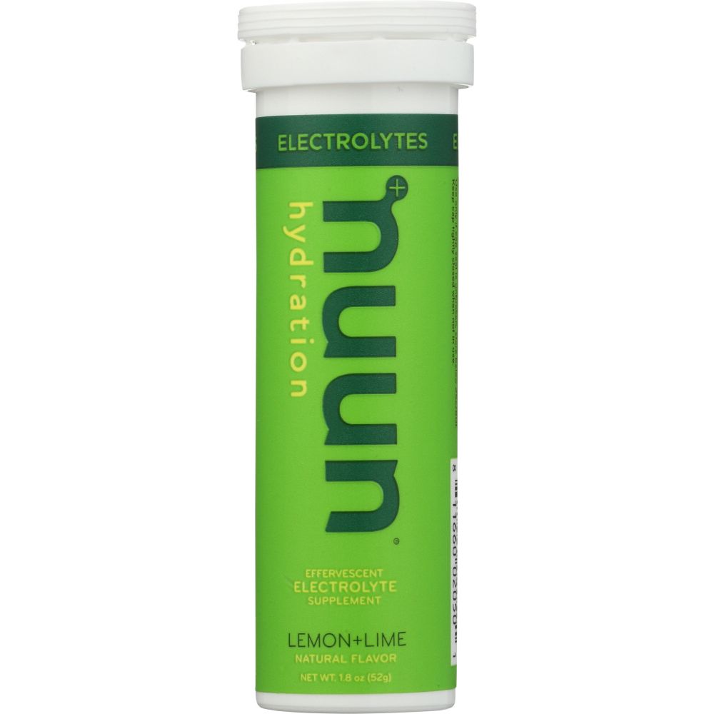 NUUN: Beverage Tube Lemon Lime, 10 tb