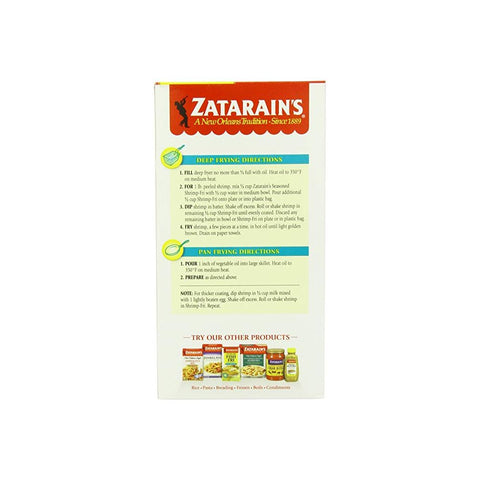ZATARAINS: Seasoning Fish Fri Seasoned, 10 oz