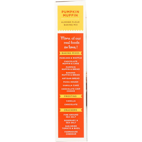 SIMPLE MILLS: Gluten Free Pumpkin Muffin Almond Flour Mix, 9 oz