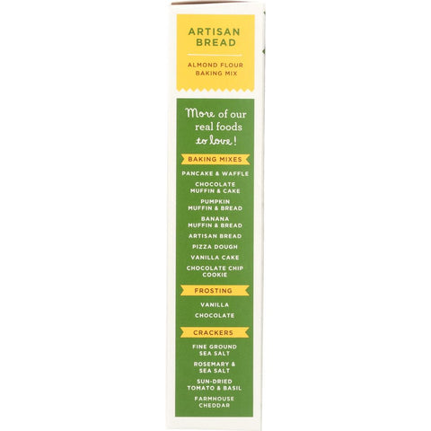 SIMPLE MILLS: Gluten Free Artisan Bread Almond Flour Mix, 9.5 oz