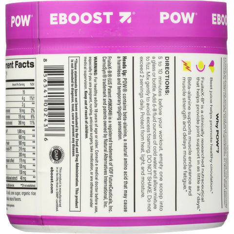 EBOOST: Pow Berry Melon, 8.4 oz