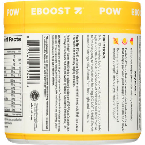 EBOOST: Pow Tropical Punch, 8.5 oz