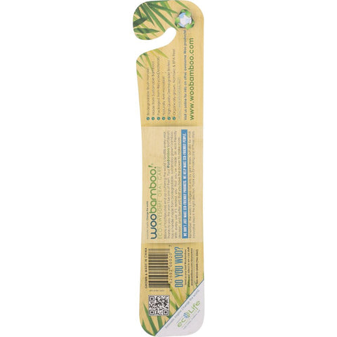 WOOBAMBOO: Standard Handle Soft Bristle Toothbrush, 1 ea