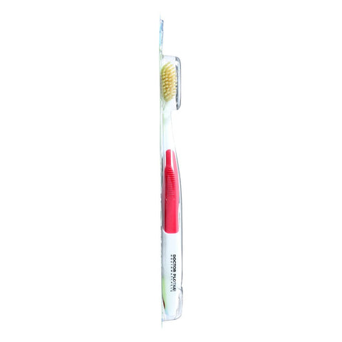 MOUTH WATCHERS: Toothbrush Adult Manual Red, 1 ea