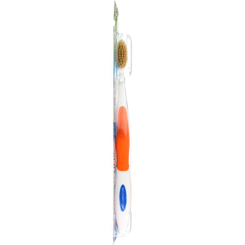 MOUTH WATCHERS: Toothbrush Adult Manual Orange, 1 ea