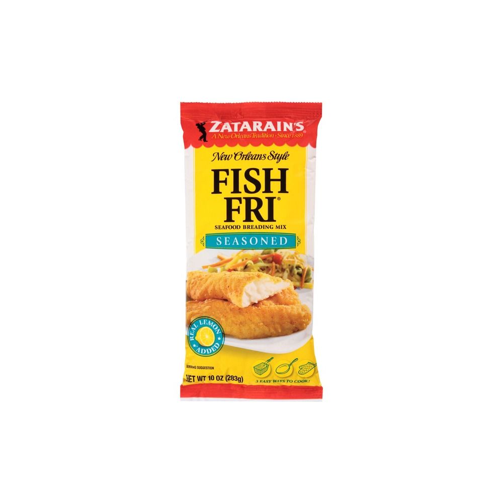 ZATARAINS: Seasoning Fish Fri Seasoned, 10 oz